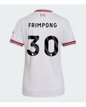 Billige Fotballdrakt Liverpool Jeremie Frimpong #30 Replika Bortedrakt Dame 2026-27 Kortermet Billige Fotballdrakt Liverpool Jeremie Frimpong #30 Replika Bortedrakt Dame 2026-27 Kortermet